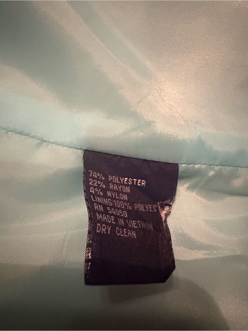 Evan Picone Pale Mint Textured Women's Blazer Jacket - Picture 5 of 7